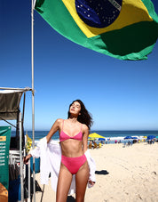 Calcinha Hot Pant Shinning Pink