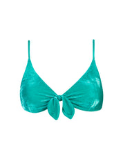 Top Prainha II Veludo Mint