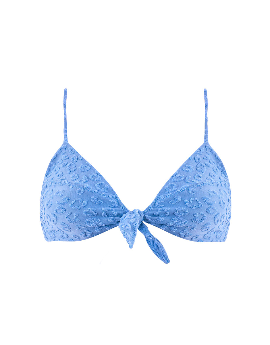 Top Arpoador Leopard Blue