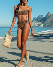 Calcinha Hot Pant Leopard