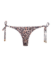 Calcinha Lacinho Ipanema Leopardo Lurex