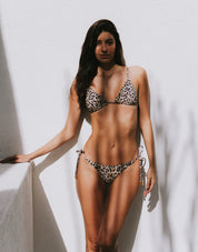 Calcinha Lacinho Ipanema Leopardo Lurex