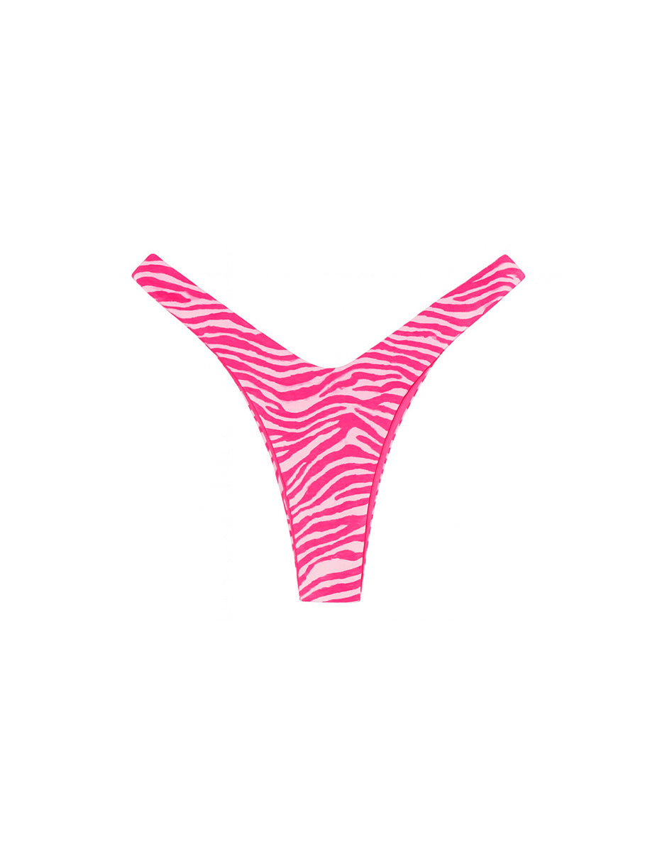 Calcinha Asa Delta Zebra Pink