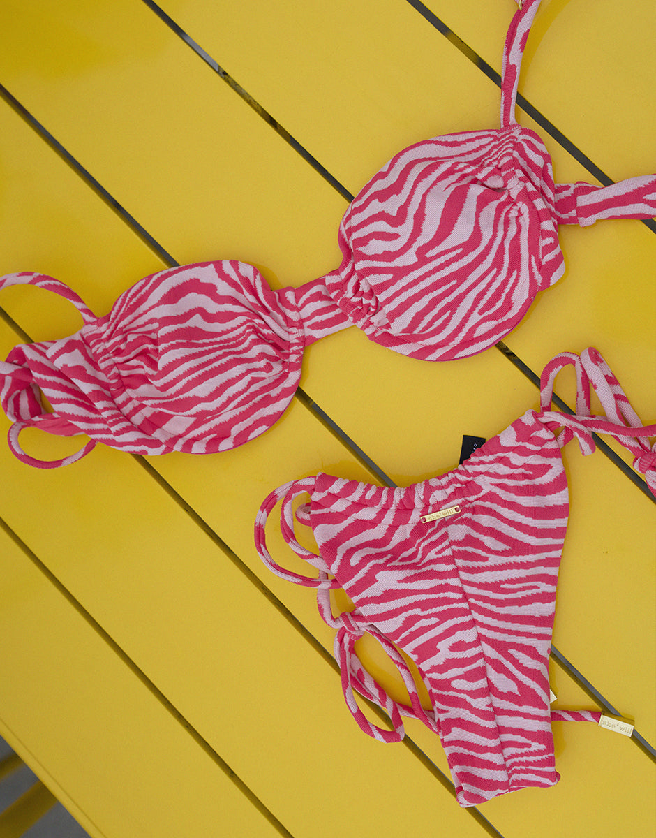Top Angra Zebra Pink