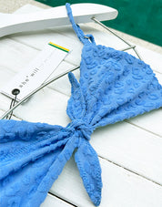 Top Arpoador Leopard Blue