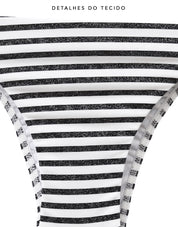 Calcinha Ipanema Sparkling Stripes
